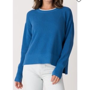 NWOT Margaret O’Leary WHITNEY WAFFLE CREW